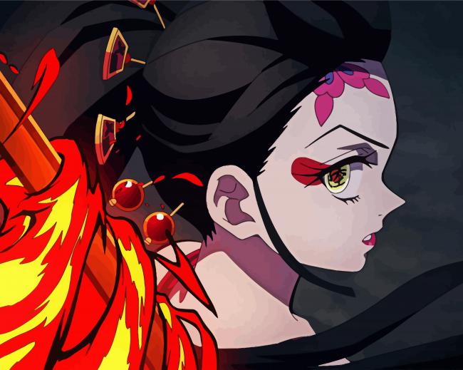Daki Kimetsu No Yaiba paint by numbers