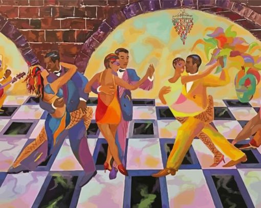 Disco Club paint by numbers