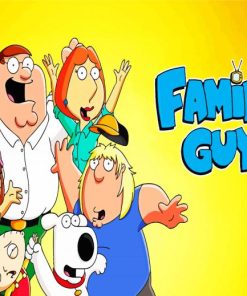 Family Guy paint by numbers