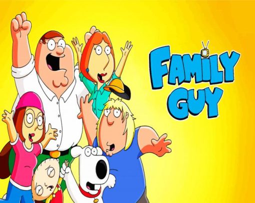 Family Guy paint by numbers