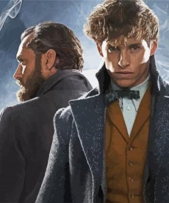 Fantastic beasts Movie Characters paint by numbers