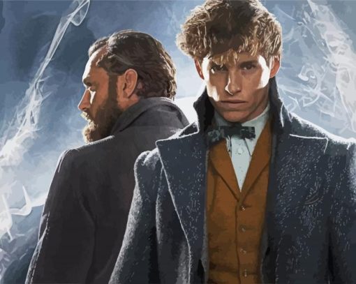 Fantastic beasts Movie Characters paint by numbers