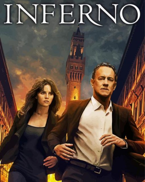 Inferno poster paint by number