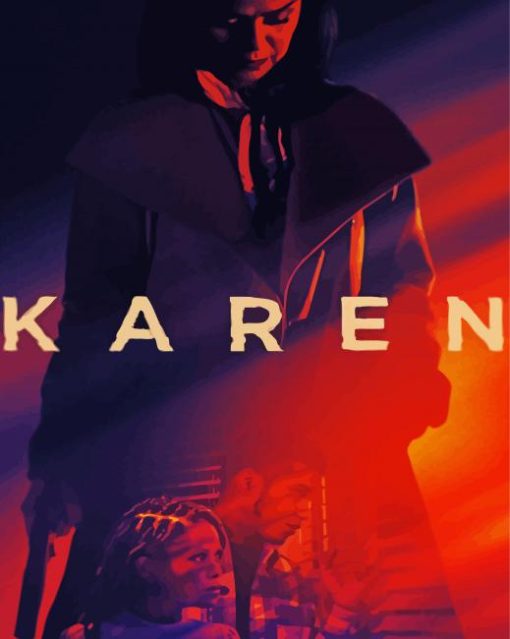 Karen movie poster paint by number