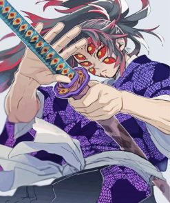 Kokushibo Kimetsu No Yaiba Paint by numbers