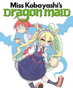 Miss Kobayashis Dragon Maid paint by numbers