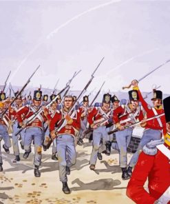 Napoleonic War paint by numbers