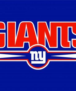 New York Giants American Football Team paint by numbers