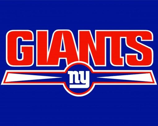 New York Giants American Football Team paint by numbers