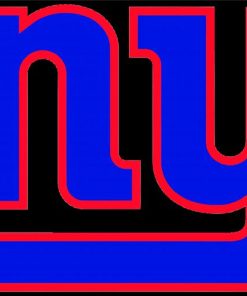 New York Giants Logo paint by numbers