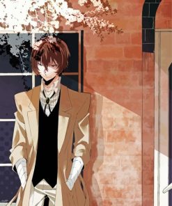 Osamu Dazai Anime Boy paint by numbers