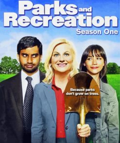 Parks And Recreation Sitcom paint by numbers