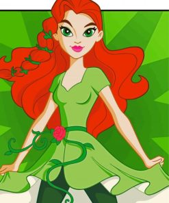 Poison Ivy Animation paint by numbers