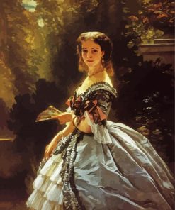 Princess Elizabeth Rococo Art Paint by numbers