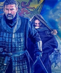 Robert the Bruce poster paint by numbers