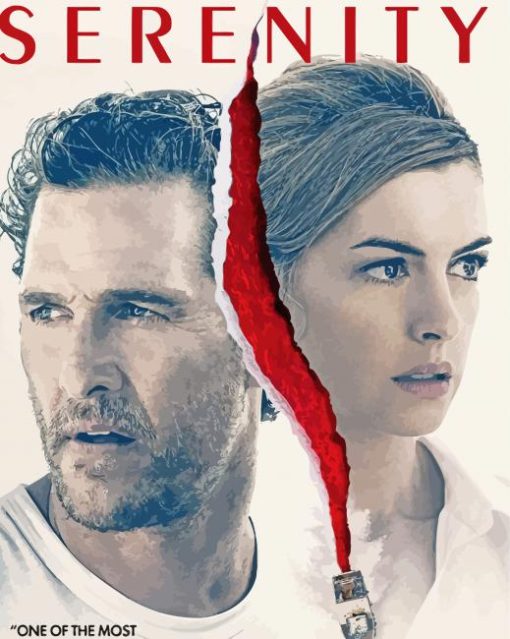 Serenity Movie Poster paint by numbers