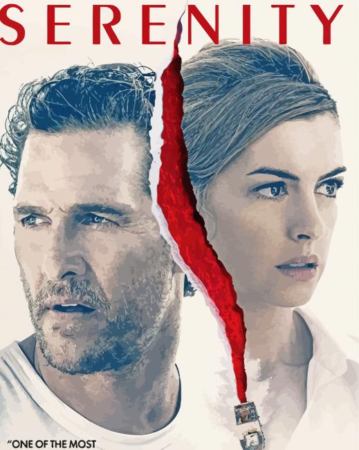 Serenity Movie Poster paint by numbers