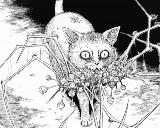 Soichi Beloved Pet Junji Ito Art paint by numbers