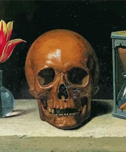 Still Life Momento Mori paint by numbers