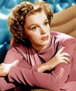 The Actress Judy Garland paint by numbers