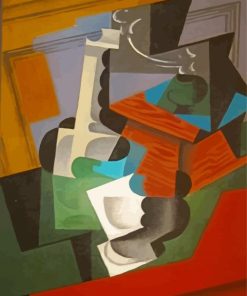 The Coffee Mill by juan gris paint by number