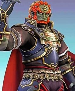 The Ganondorf paint by numbers