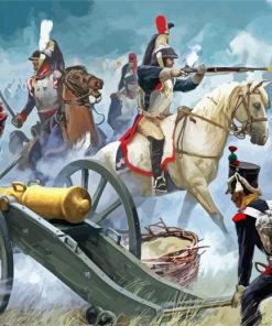 The Napoleonic War paint by numbers