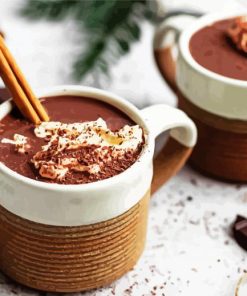 Hot Chocolate paint by numbers