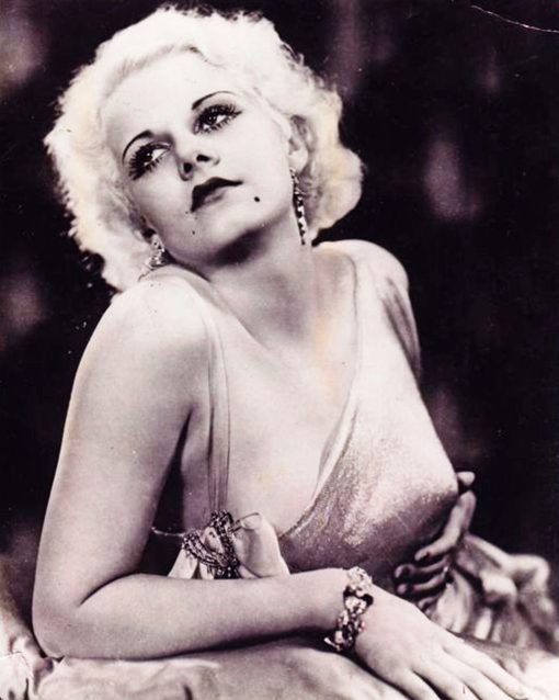 Aesthetic Jean Harlow paint by numbers