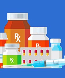 Aesthetic Medicine Illustration paint by numbers