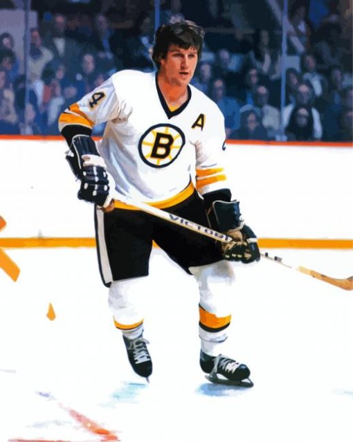 Bobby Orr Player paint by numbers