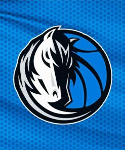 Dallas Mavericks Basketball Team Logo paint by numbers