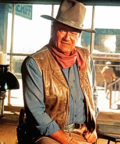 John Wayne paint by numbers