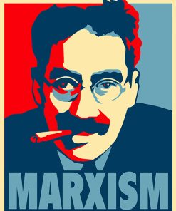 Marxism Groucho Marx paint by numbers