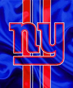 New York Giants American Football Logo paint by numbers