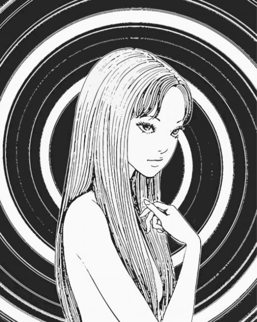 Tomie Best Junji Ito Stories paint by numbers