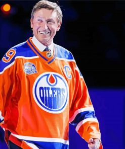 Wayne Gretzky paint by numbers