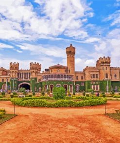 Bangaluru Bangalore Palace paint by numbers