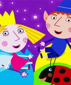 Ben & Hollys Little Kingdom animated serie paint by number