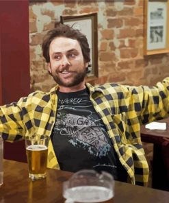 Charlie Kelly character paint by numbers