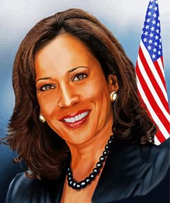 Kamala Harris Art Paint by numbers