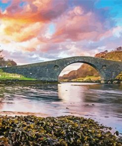 Seil bridge paint by number