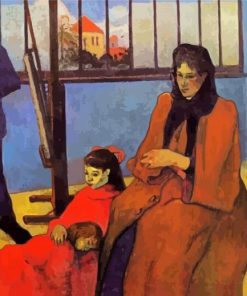 The Schuffenecker Family Gauguin paint by numbers