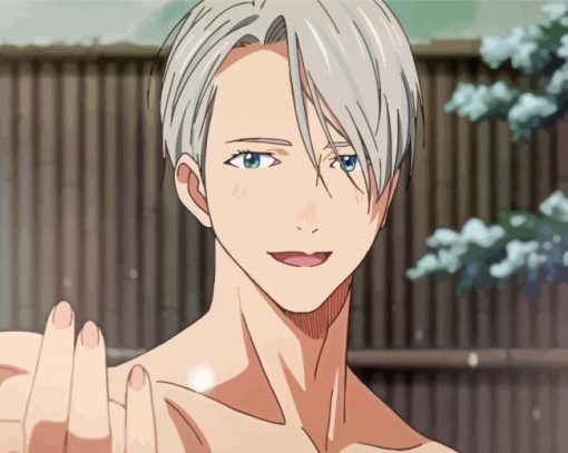 Victor Nikiforov Yuri on ice anime character paint by number