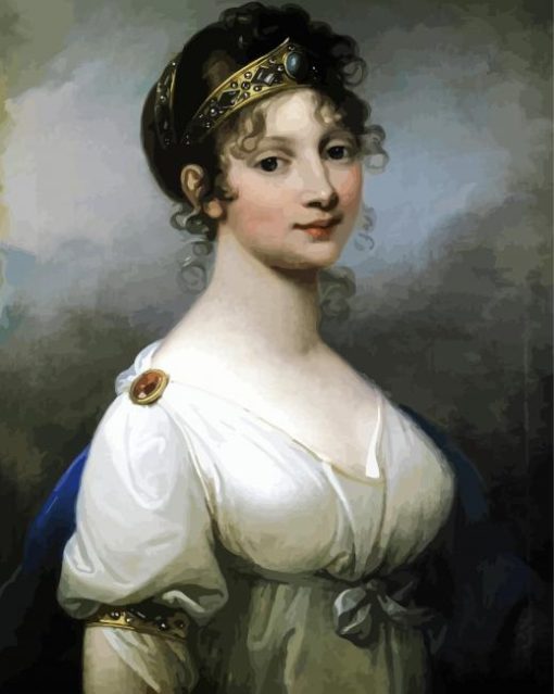 queen Louise de Mecklembourg Strelitz paint by number