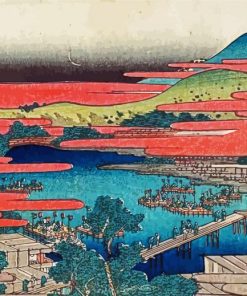 yamashiro landscape art paint by number