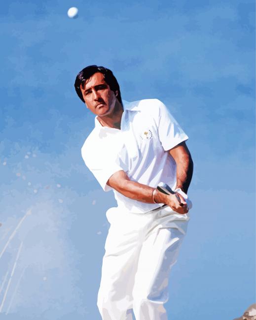 Severiano Ballesteros Sota paint by numbers
