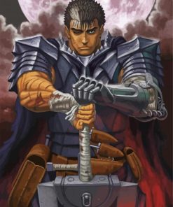 Berserk Guts paint by numbers