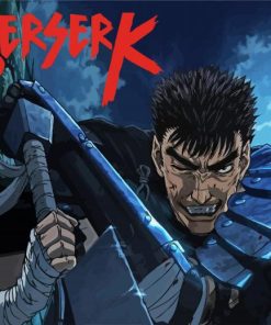 Berserk Manga Serie paint by numbers