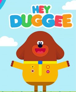 Hey Duggee animation poster paint by number